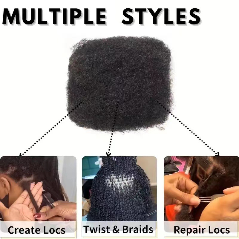 Afro Kinky Bulk Hair