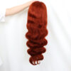 Brown Body Wave Wig 13x4 Lace Front Soft Curls Human Hair