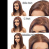 Straight Bob Dark Brown Wig Sleek Natural Look Style