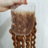 Blonde and Ginger Ombre Hair Water Wave Bundles Bold Color