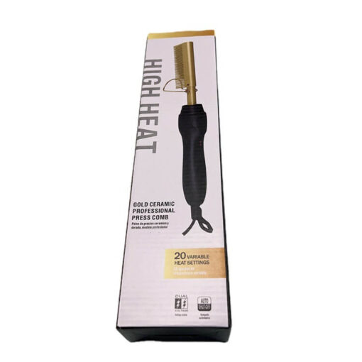 Hot Tools Flat Iron Pressing comb Heat Hair Accessories