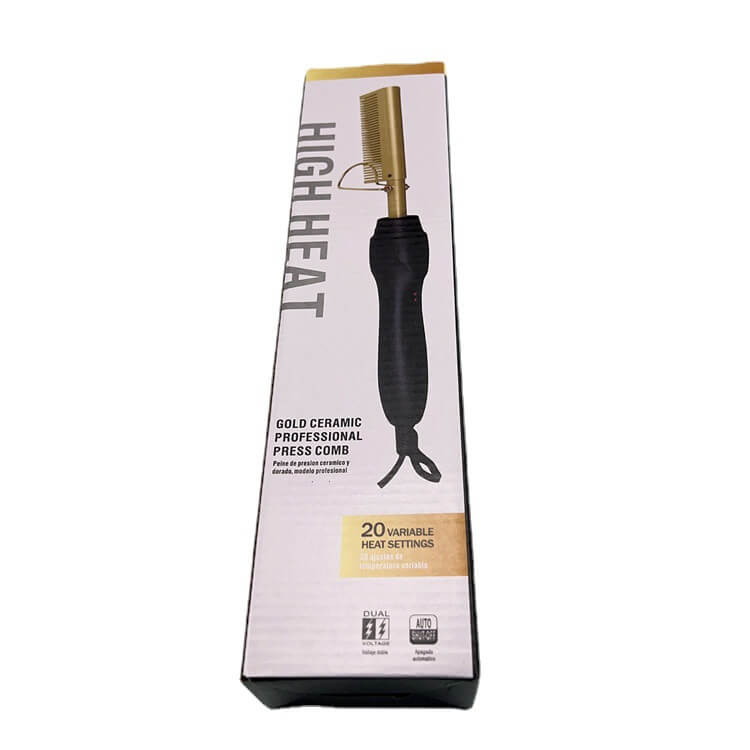Hot Tools Flat Iron Pressing comb Heat Hair Accessories