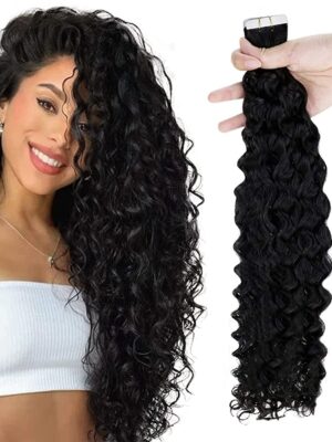 Water Wave Tape In Hair Extensions