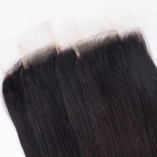 7x7 Lace Closure HD Virgin Hair Straight Full Natural Look