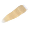 Blonde 4x4 Lace Closure Human Hair Natural Finish Seamless
