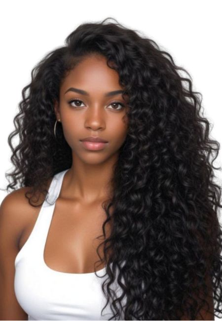 Human Hair Deep Wave Bulk Natural Texture for Braiding
