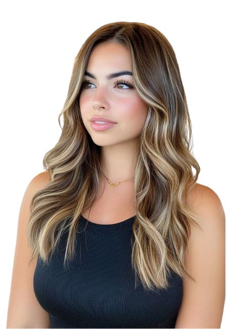 Highlights Tape In Hair Extensions Natural Dimensional Color