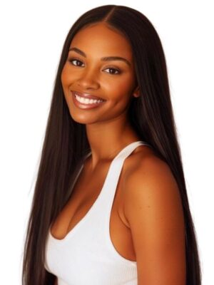 Straight Human Hair Bundles Sleek Natural Look