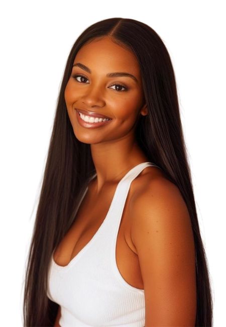 Straight Human Hair Bundles Sleek Natural Look Silky Feel