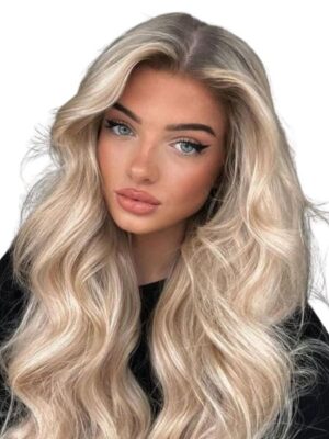 Blonde Tape In Skin Weft Extensions Bulk Human Hair