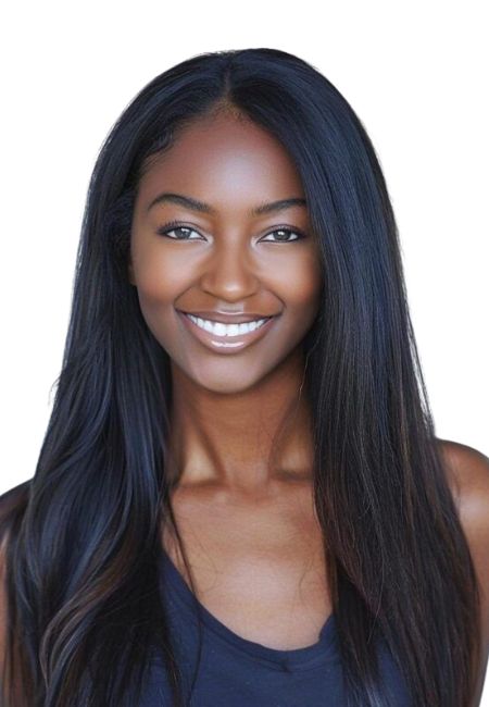 Straight Human Hair Wig Glueless 13x4 Lace Front Friendly