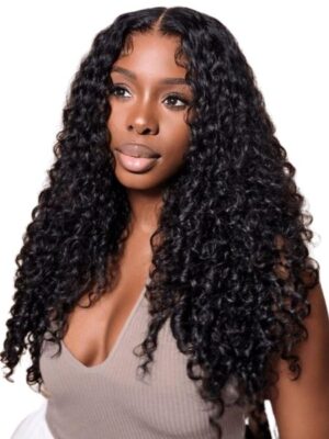 Jerry Curly Wigs Human Hair Voluminous