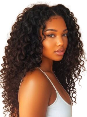 Deep Wave Bulk Human Hair for Braiding