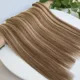 Honey Brown Straight Bundles with Highlights Human Hair